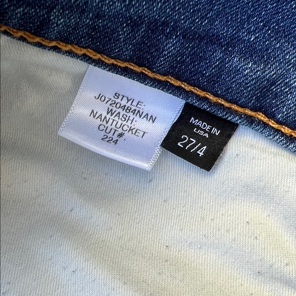 Veronica Beard, Debbie skinny high-rise Classic Blue Denim Jeans Sz 27/4 - Picture 4 of 11